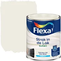 Flexa Strak In De Lak Buitenlak Zijdeglans 750 ml RAL 9010