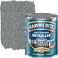 Hammerite Metaalverf Hamerslag Grijs H118 750ml