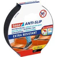Beiersdorf Anti-sliptape - Zwart - 5m X 25mm