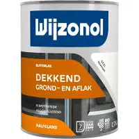 Wijzonol Dekkend Halfglans 9235 Roomwit 750ml