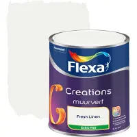 Flexa Creations muurverf fresh linen extra mat 1 liter