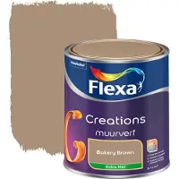 Flexa Muurverf Creations Extra Mat 3033 Bakery Brown 1l