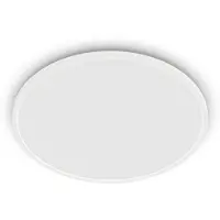 Philips LED Plafondlamp | Superslim | Ø 25 cm | Rond | 2700K | IP20 | Wit | Dimbaar | 15W