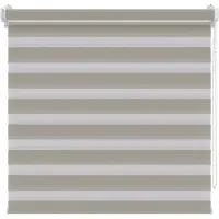 Decosol Duo rolgordijn mini lichtdoorlatend grijs 62 x 160cm online kopen