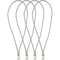 Seilflechter Elastieken Met Nylon Haak – 4 Mm X 35 Cm (set Van 4)