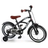 Yipeeh Cruiser Jongensfiets 14 inch - Zwart