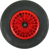 Altrad Fort kruiwagenwiel rood 130x20 mm
