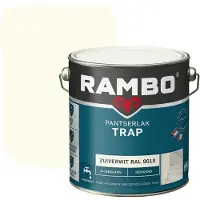 Rambo Pantserlak Trap Dekkend Zijdeglans RAL9010 2,5 LTR