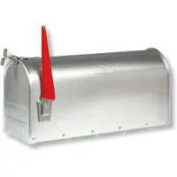 Burg wachter 18630 US-BOX 892 Alu Brievenbus Aluminium Zilver