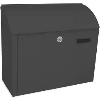 V-Part - Wandbrievenbus Denian - Galvanized Steel Powder Coated - antraciet - Brievenbus