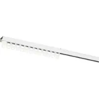 Overig Plus Uitschuifbare Gordijnrails Wit 310-600 Cm
