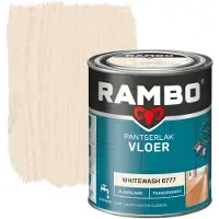 Rambo Pantserlak Vloer Transparant Zijdeglans Whitewash 0777 750 ML