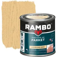 Rambo Pantserlak Parket Transparant Zijdeglans 0000 Kleurloos 0,25l