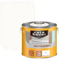Cetabever trappenlak dekkend wit zijdeglans 2,5 liter