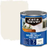 Cetabever gevel & kozijn snel beits dekkend RAL 9010 zijdemat 750 ml
