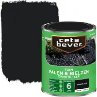 Cetabever palen & bielzen zwarte teer 750 ml