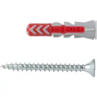 Fischer 535458 DUOPOWER 5x25 S LD 2-componenten plug 25 mm 5 mm 50 stuk(s)