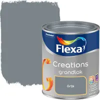 Flexa Creations grondlak grijs 750 ml