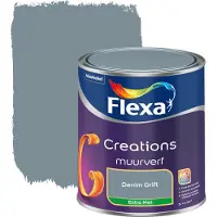 Flexa Creations muurverf denim drift extra mat 1 liter