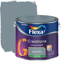 Flexa Creations muurverf denim drift extra mat 2,5 liter