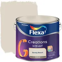 Flexa Muurverf Creations Krijt Sandy Beach 2,5l