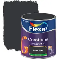 Flexa Creations muurverf royal blue extra mat 1 liter