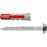Fischer Universele plug met zeskantschroef | DuoPower | 4 stuks