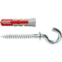 Fischer Deuvels - - Duopower 10x50 - Ronde haak - Set van 2