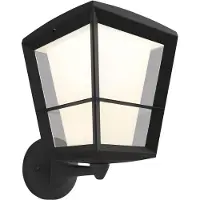 Philips Hue Econic muurlamp White and Color Zwart modern