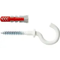 Fischer DuoPower Serie - Nylon Plug - 6x30 mm - Met Ronde Haak