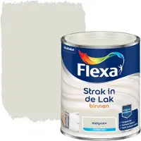 Flexa Strak in de lak voor binnen kleigroen zijdeglans 750 ml