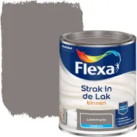Flexa Strak in de lak voor binnen leisteengrijs zijdeglans 750 ml