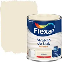 Flexa Strak in de lak voor binnen roomwit hoogglans 750 ml