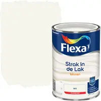 Flexa Houtlak Strak In De Lak - Hoogglans - Wit - 1,25l