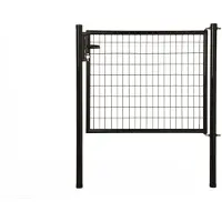 Giardino Tuinpoort Napoli - Staal - Zwart - 125x150cm