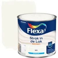 Flexa Strak in de lak voor binnen wit zijdeglans 250 ml