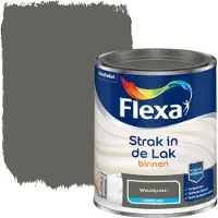 Flexa Strak in de lak voor binnen woudgroen zijdeglans 750 ml