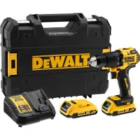 DeWalt -DCD709D2T-QW-accu-klopboorschroefmachine-18V - 2 x 2 Ah li-ion