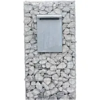 Giardino Brievenbus Como Postale - Natuursteen - Blauwsteen - 60x120x50cm