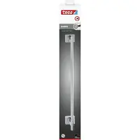 TESA handdoekrek Ekkro 1-bar chroom verchroomd metaal zelfklevend zonder boren – 62x644x50mm