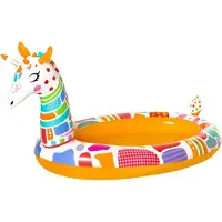 Bestway 266 x 157 x 127 cm Kinderzwembad Groovy Giraffe Sprayer