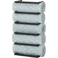 Sealskin Carré handdoekrek groot 24x48x12cm zwart