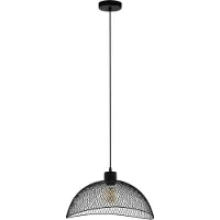 Eglo Hanglamp Pompeya Zwart E27