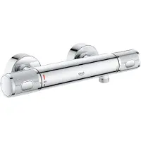 GROHE Douchekraan Thermostatisch QuickFix Precision Feel 120mm M kop Chroom