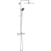 GROHE QuickFix Vitalio Joy 310 regendoucheset met 4 straalsoorten Ø31cm chroom
