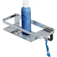 Tiger Caddy douchemand met handdoekhaak 32cm chroom