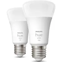 Philips White E27 1100lm Duo pack