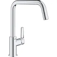 GROHE QuickFix Start verhoogde keukenmengkraan hoek chroom