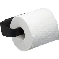 Tiger Toiletrolhouder Tess - Rvs - Zwart