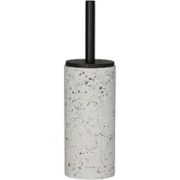Sealskin Wc-borstel Met Houder Blend - Keramiek - Vrijstaand - Met Klep - Terrazzo
